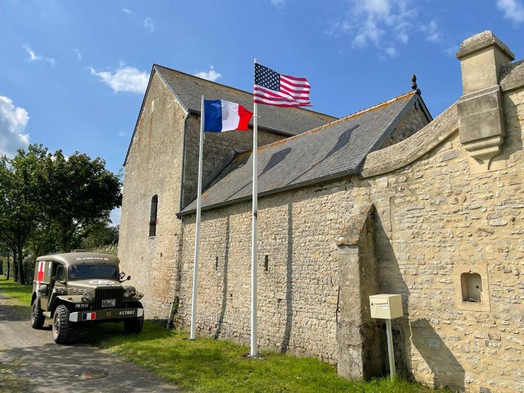 Le Clos Du Bas Courtil Guesthouse B&B Omaha Beach Osmanville Dış mekan fotoğraf