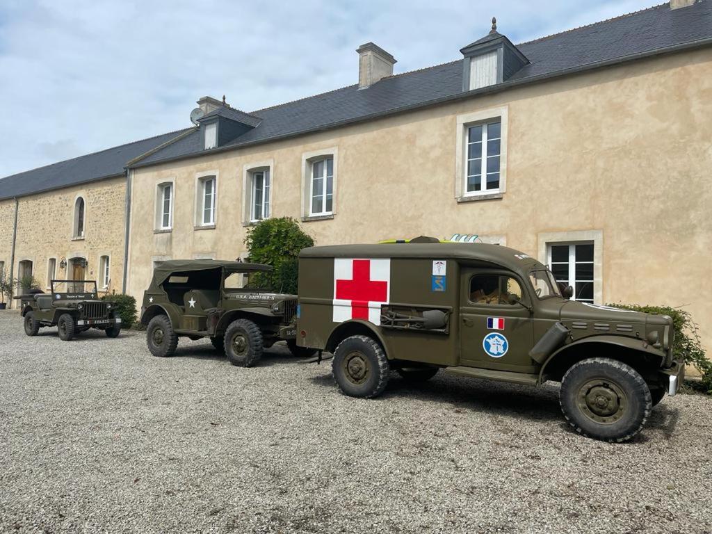 Le Clos Du Bas Courtil Guesthouse B&B Omaha Beach Osmanville Dış mekan fotoğraf